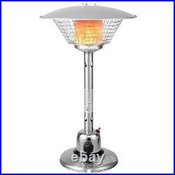 11000 BTU Portable Patio Tabletop Heater Outdoor Propane Gas Heater With Tip-over