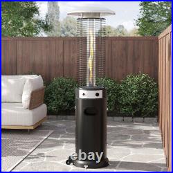 13KW Gas Patio Heater Freestanding Powered Stainless Steel Outdoor Burner Garden