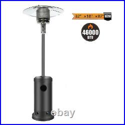 13KW Outdoor Garden Gas Patio Heater Standing Propane Heaters Fire BBQ WithHose