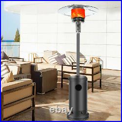 13KW Outdoor Garden Gas Patio Heater Standing Propane Heaters Fire BBQ WithHose