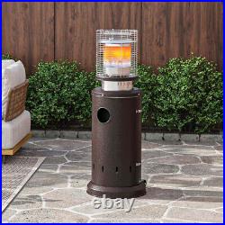13KW Outdoor Garden Wheeled Gas Patio Heater Standing Propane Heater Fire BBQ