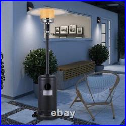 13kW Gas Patio Heater Free Standing Powered Stainless Steel Outdoor Burner Warm
