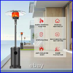 13kW Outdoor Gas Patio Heater Propane Heater Piezo Ignition System Garden Heater