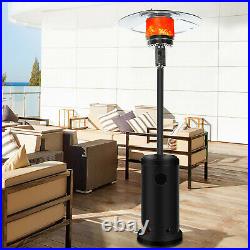 13kW Stainless Steel Commercial Gas Outdoor Garden Patio Heater With Wheels