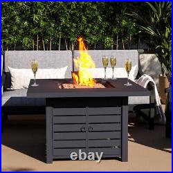 39 Propane Gas Fire Pit /Fire Table Heater Outdoor Patio Bonfire Dining Tables