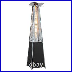 42,000 BTU A+++ Patio Heater Pyramid Flame Outdoor Gas Heaters Commercial Cafe