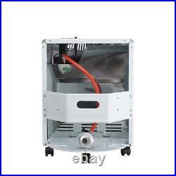4.2KW Mobile Gas Portable Cabinet Heater Butane Home/Patio Heater Indoor Outdoor