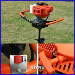 52cc 2 stroke Gas Petrol Earth Auger Post Hole Digger Fence Post Digging Driller