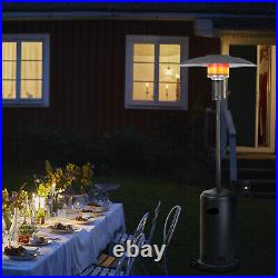 BIG HORN Gas Patio Heater Propane Outdoor 8.8 KW Heater Standing Patio, Garden
