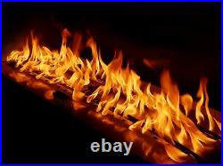 BrightStar Mains Natural Gas Fire Pit Burner Kit Rectangular 18 kw UK