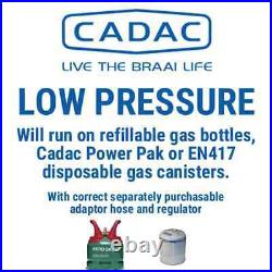 Cadac Safari Chef 2 Lite Low Pressure Gas BBQ 6540L1-20