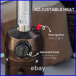 Camping Garden Gas Patio Heater Adjustable heat Effective between 6-8m