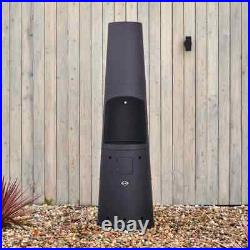 Casa Mia Primo Gas Chiminea Patio heater with cooking griddle