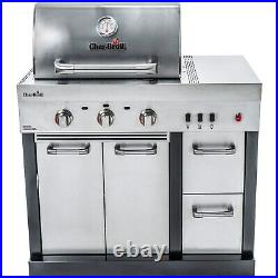 Char-Broil Ultimate 3200 3 Burner Outdoor BBQ Kitchen
