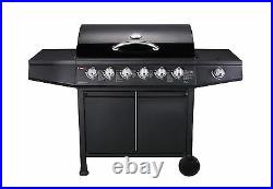 CosmoGrill 6+1 Gas Burner Grill BBQ Barbecue Side Burner BBQ D68