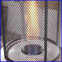 Cylinder Gas Garden Outdoor Patio Steel Heating Freestanding Flame Heater