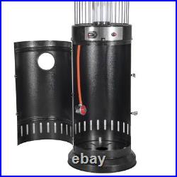 Dellonda DG124 Gas Patio Heater 13kW for Commercial & Domestic Use, Black