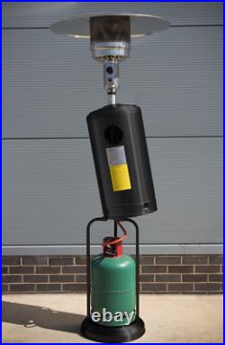 Dellonda Outdoor Garden Gas Patio Heater 13kW Commercial & Domestic Use, Black