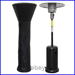 Dellonda Outdoor Gas Patio Heater with Cover 13kW Commercial & Domestic, Black
