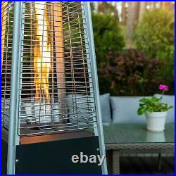 Dellonda Pyramid Gas Outdoor Garden Patio Heater 13kW Commercial & Home Use