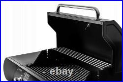 Deluxe Barbecue 4+1 Large Outdoor Gas Black BBQ Grill plus Side Burner + COVER