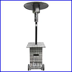 ElectriQ EQODHMGR Refurbished Mushroom Outdoor Gas Patio Heater Gre A1/EQODHMGR