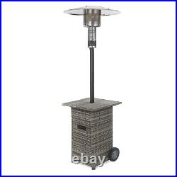 ElectriQ EQODHMGR Refurbished Mushroom Outdoor Gas Patio Heater Gre A1/EQODHMGR