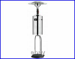 Elegance Polished Stainless Steel Garden Patio Gas Heater Enders