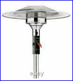 Elegance Polished Stainless Steel Garden Patio Gas Heater Enders