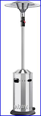 Elegance Polished Stainless Steel Garden Patio Gas Heater Enders CHEAPEST