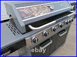 Fervor Ranger 610 6 Burner Gas BBQ Barbecue Pre-built Patio Ex Display Unused