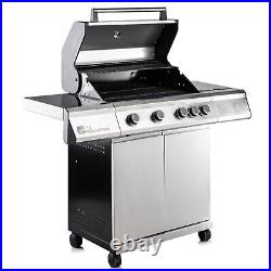 Fire Mountain Premier Plus 4 Burner Gas Barbecue with Protective Cover