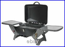 Folding Gas Barbecue Combo BBQ Trolley Portable Picnic Table Top Stove