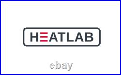 Free Standing Gas Patio Heater Silver Outdoor Heating by Heatlab 13KW