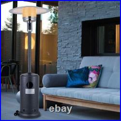 Free Standing Patio Heater 13KW Outdoor Garden Gas Burner with Hose Regulator