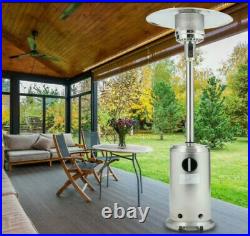 Free Standing Stainless Steel Mushroom Gas Patio Heater NEW Outdoor Garden