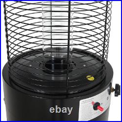 Freestanding Garden Patio Gas Heater 13kw Outdoor Cylinder Propane Burner Warmer
