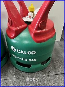 Full 5kg Calor Patio Gas Bottle £80 each NEVER BEEN USED still with Calor seal