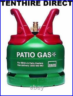Full New 5 KG 5kg Bbq Patio Calor Lpg Propane Gas Bottle 27 MM 27mm Refill