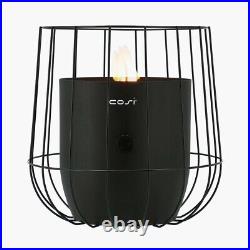 Garden Fire Pit Outdoor Heater Black Gas Table Lantern Portable Camping Stove