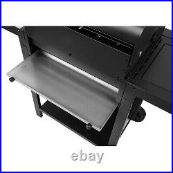Gas Barbecue BBQ Grill 4+1 Outdoor Cooking 5 Burners with Side Burner XXL Solid