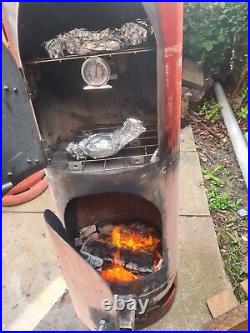 Gas Bottle Wood burner/Log Burner/ Chiminea/Patio heater/Garden