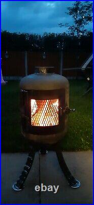 Gas Bottle Wood burner, Patio Heater, Stove, Fire Pit