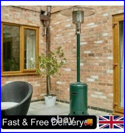Gas Patio Heater 14KW Output Garden Conservatory Propane & Butane FREE P&P