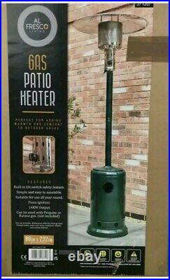 Gas Patio Heater Garden Outdoor Heater Powerful 14KW Output Propane & Butane. 