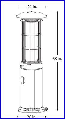 Gas Patio Heater Reduced Price, Limited Stock Available