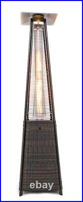 Gas Pyramid Patio Heater Outdoor 2.2m Stainless Steele