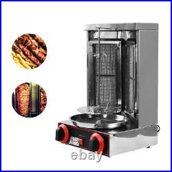 Gas Vertical Broiler Shawarma Machine Spinning Doner Kebab Gyro Grill Machine