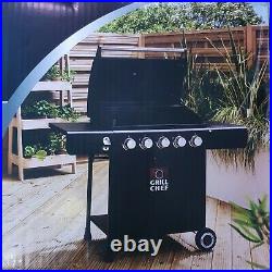 Grillchef By Landmann 5 Burner Gas BBQ & Cover Outdoor + Manufacturer Warranty