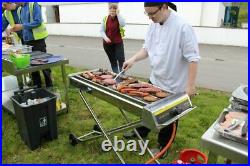 New Heavy Duty Foldable Propane Gas Barbecue High Power Ex- Wide Cooking Surface